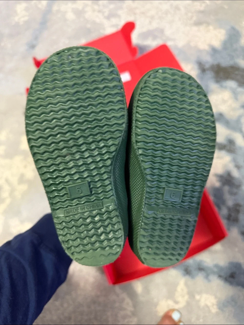 Hunter Kids Forest Green Rain Boots